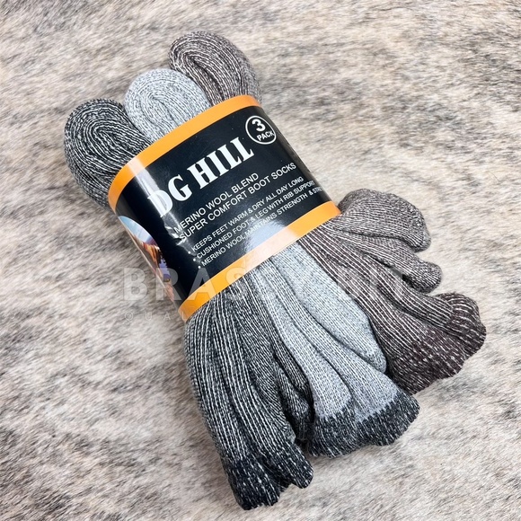 Merino Wool Winter Socks - Picture 1 of 3